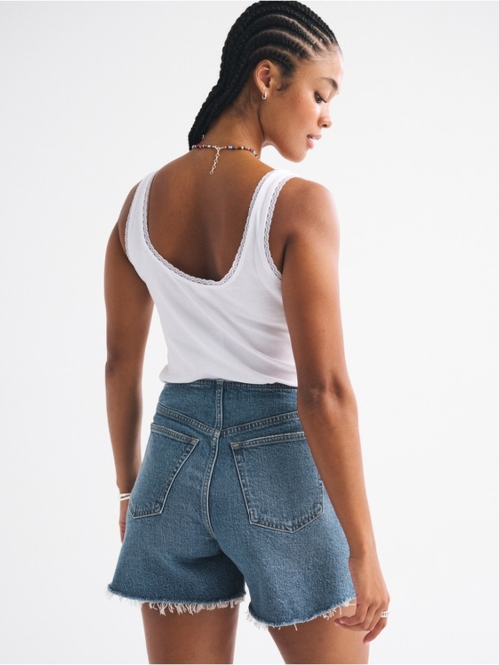 Abercrombie curve love dad shorts